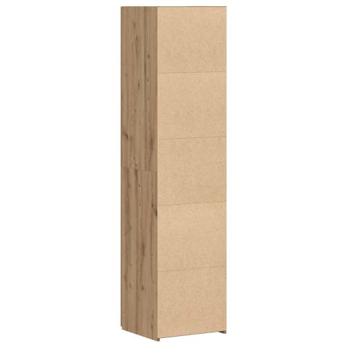 Висок шкаф 2 pcs Дъб 45 x 42,5 x 185 см