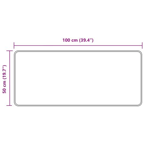 Каса за килим MARSA Многоцветен 100 x 50 cm Полиестер и PVC