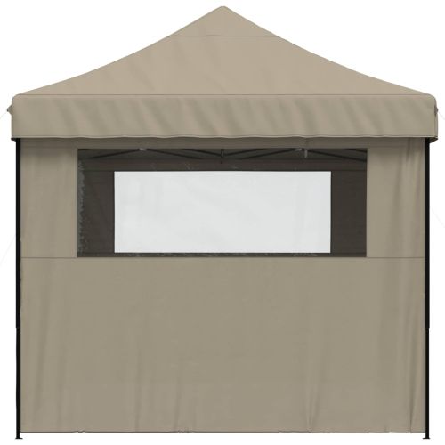 Парти шатър Таупе 279 x 410 x 315 см Оксфордска тъкан