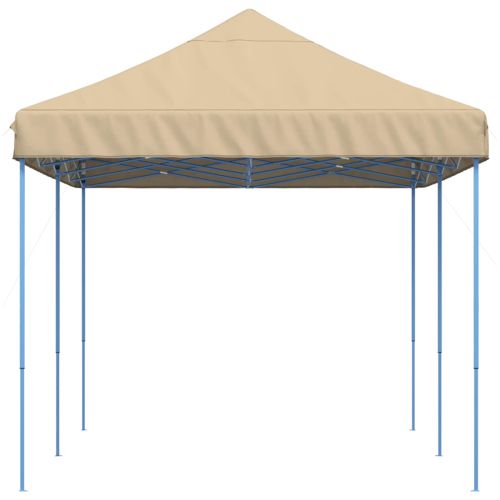 Парти шатър Бежово 292 x 580 x 315 см Оксфордска тъкан