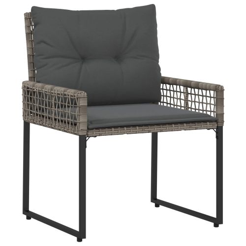 Комплект за външни мебели с възглавница 5 pcs Сив