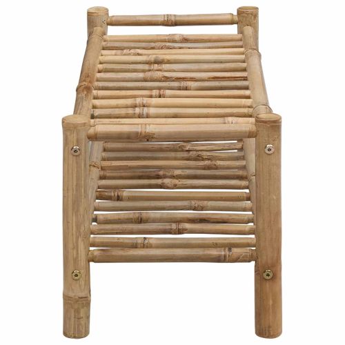 Шкаф за обувки с рафт Естествен 68 x 28 x 30 см Бамбук