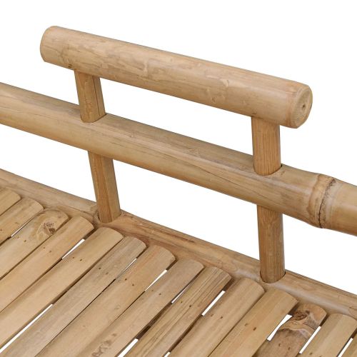 Количка за вино с колела Естествен 85 x 50 x 93 см Бамбук