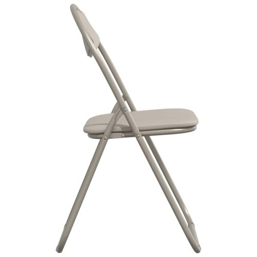 Сгъваем стол 2 pcs Пясък 48 x 43,5 x 81 см Изкуствена