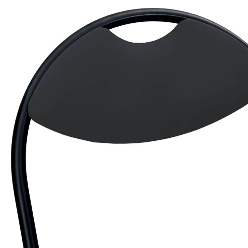 Сгъваем стол 2 pcs Черен 48 x 43,5 x 81 см Изкуствена