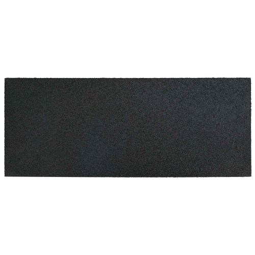 Стъпаловиден камък 6 pcs Черен 60,5 x 25 x 2 см Каучук