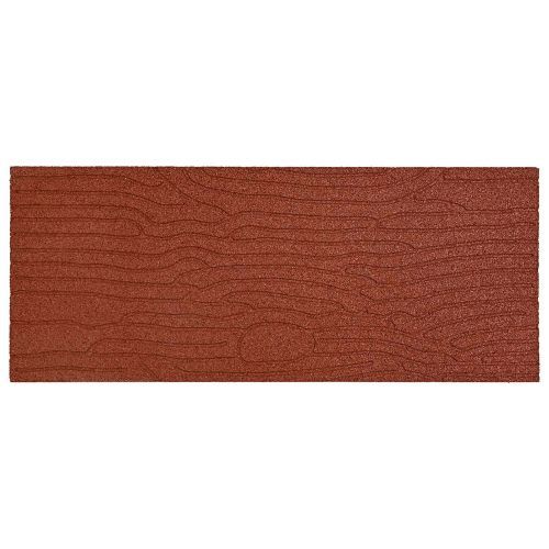 Стъпаловиден камък 6 pcs Червено 60,5 x 25 x 2 см Каучук