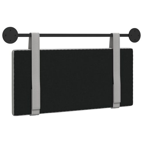 Висяща табла Едноцветен Облачно сиво 90 x 55 x 5 см текстил