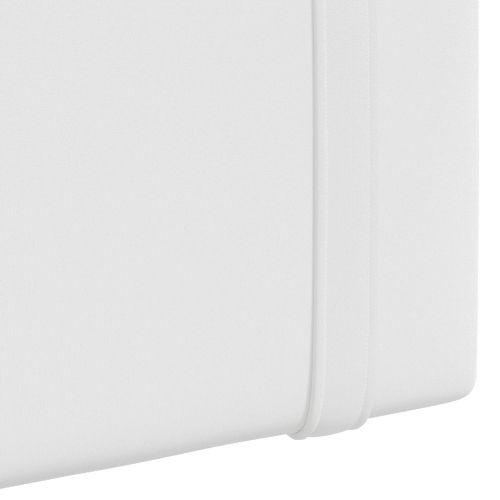 Висяща табла Монтиране на стена Бял 90 x 55 x 5 см текстил