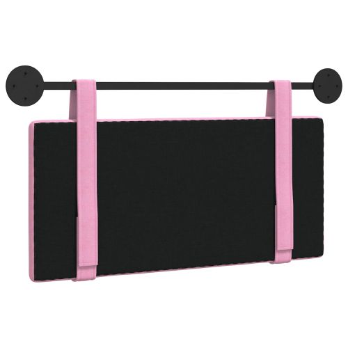 Висяща табла Монтиране на стена Розово 100 x 55 x 5 см текстил