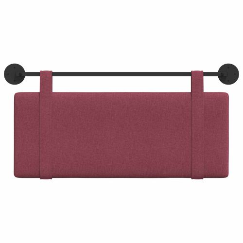 Висяща табла Едноцветен Виненочервен 110 x 55 x 5 см текстил