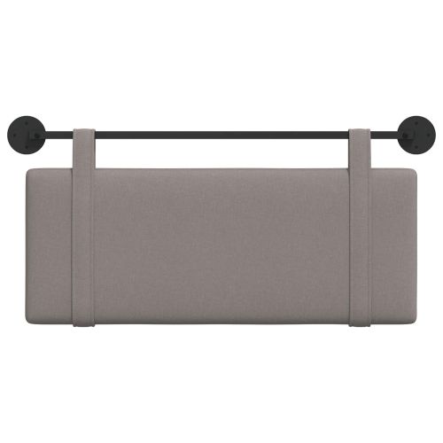 Висяща табла Монтиране на стена Таупе 110 x 55 x 5 см текстил