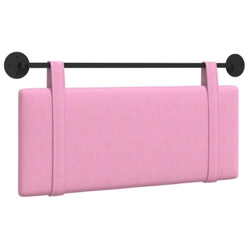 Висяща табла Монтиране на стена Розово 110 x 55 x 5 см текстил