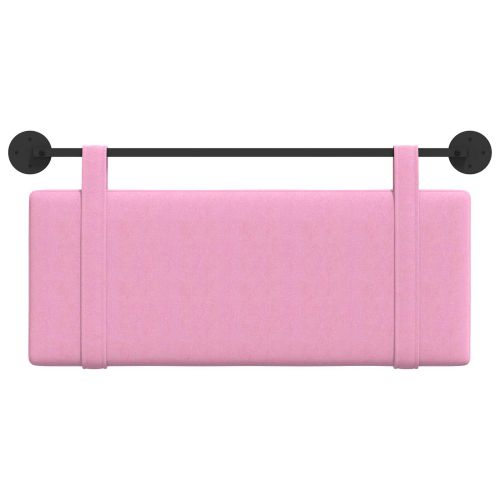 Висяща табла Монтиране на стена Розово 110 x 55 x 5 см текстил