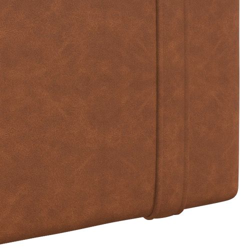 Висяща табла Едноцветен Кафяво 130 x 55 x 5 см Антично PU