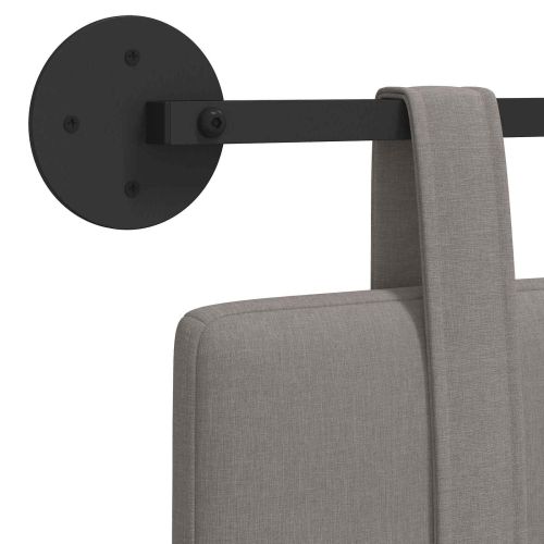 Висяща табла Монтиране на стена Таупе 150 x 55 x 5 см текстил