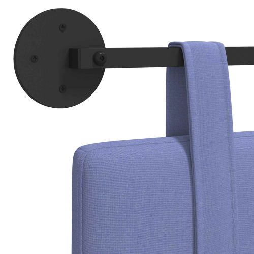 Висяща табла Едноцветен Дънково син 170 x 55 x 5 см текстил