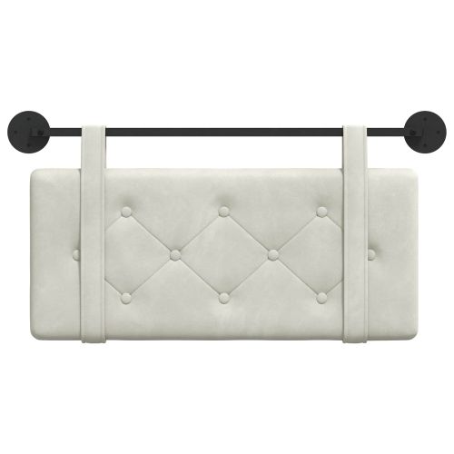 Висяща табла Монтиране на стена Крем 90 x 55 x 5 см Кадифе