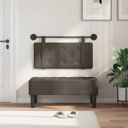 Висяща табла Монтиране на стена Сив 90 x 55 x 5 см Изкуствена