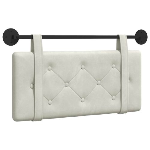 Висяща табла Монтиране на стена Крем 100 x 55 x 5 см Кадифе