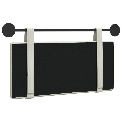 Висяща табла Монтиране на стена Крем 100 x 55 x 5 см Кадифе