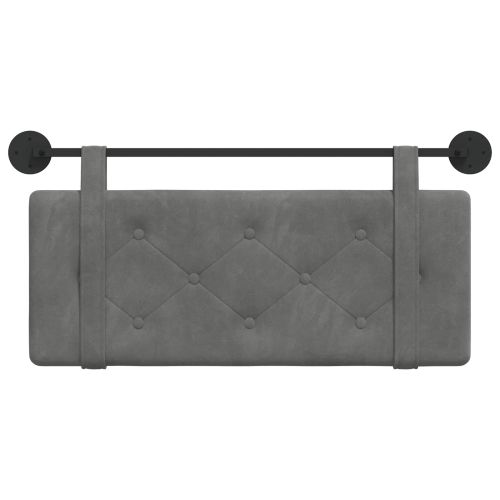 Висяща табла Тъмен сив 110 x 55 x 5 см Кадифе