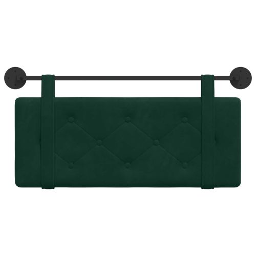 Висяща табла Тъмен зелен 110 x 55 x 5 см Кадифе