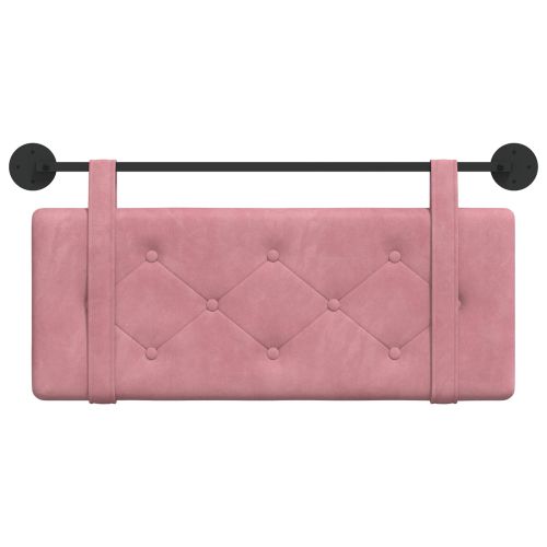 Висяща табла Монтиране на стена Розово 110 x 55 x 5 см Кадифе