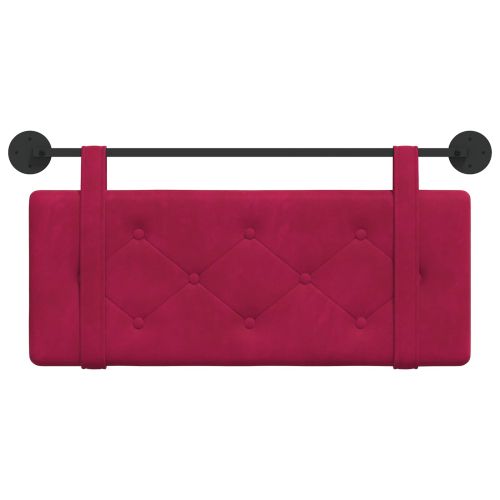 Висяща табла Виненочервен 110 x 55 x 5 см Кадифе