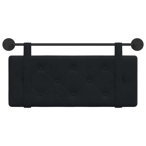 Висяща табла Монтиране на стена Черен 110 x 55 x 5 см Кадифе