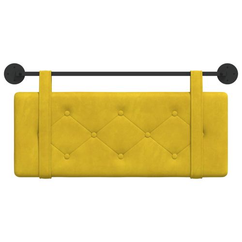 Висяща табла Монтиране на стена Жълто 110 x 55 x 5 см Кадифе