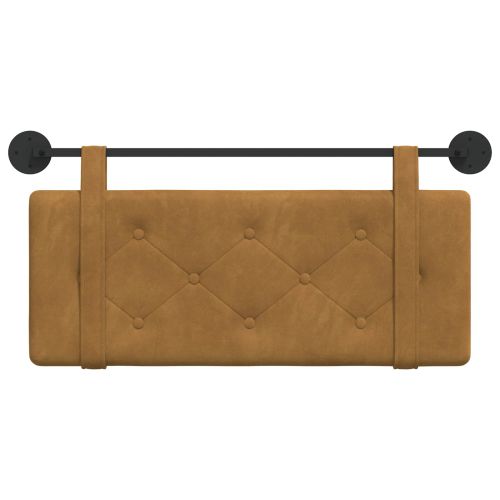 Висяща табла Монтиране на стена Кафяво 110 x 55 x 5 см Кадифе