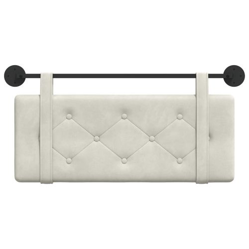 Висяща табла Монтиране на стена Крем 110 x 55 x 5 см Кадифе