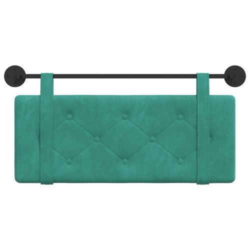 Висяща табла Монтиране на стена Тюркоаз 110 x 55 x 5 см Кадифе