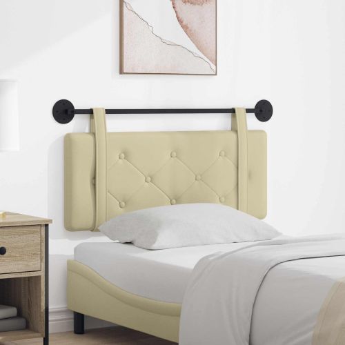 Висяща табла Монтиране на стена Крем 100 cm Изкуствена