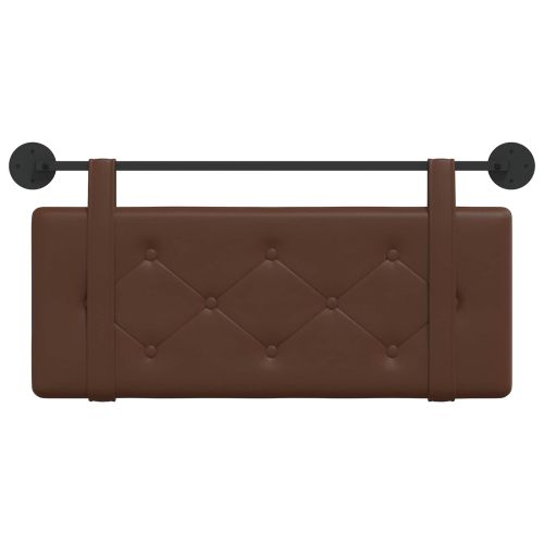 Висяща табла Монтиране на стена Кафяво 100 cm Изкуствена