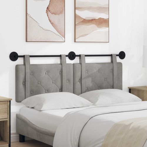 Висяща табла Светлосиво 130 x 55 x 5 см Кадифе