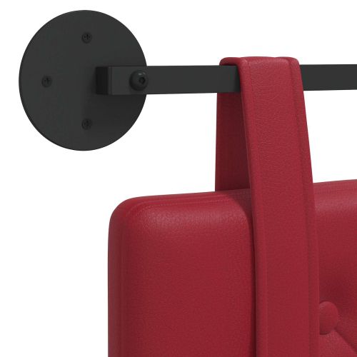 Висяща табла Виненочервен 130 x 55 x 5 см Изкуствена