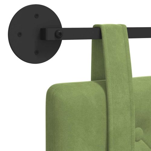 Висяща табла Светло зелено 150 x 55 x 5 см Кадифе