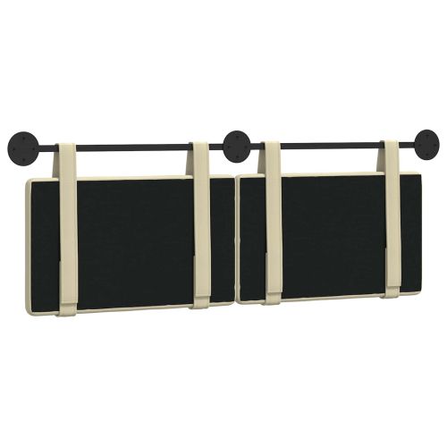 Висяща табла Монтиране на стена Крем 150 x 55 x 5 см Изкуствена