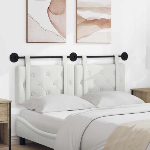 Висяща табла Монтиране на стена Бял 150 x 55 x 5 см Изкуствена