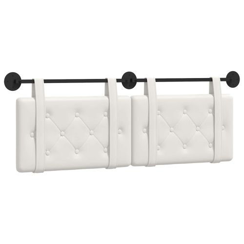 Висяща табла Монтиране на стена Бял 150 x 55 x 5 см Изкуствена