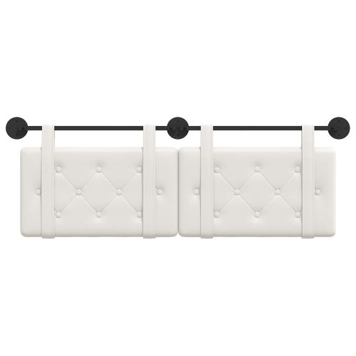 Висяща табла Монтиране на стена Бял 150 x 55 x 5 см Изкуствена