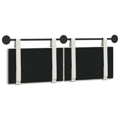 Висяща табла Монтиране на стена Бял 150 x 55 x 5 см Изкуствена