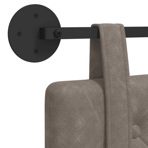 Висяща табла Монтиране на стена Сив 150 x 55 x 5 см Антично PU