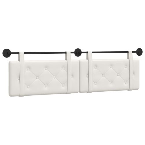 Висяща табла Монтиране на стена Бял 190 x 55 x 5 см Изкуствена