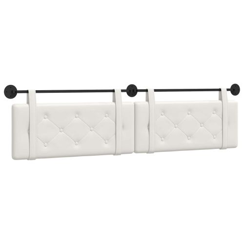 Висяща табла Монтиране на стена Бял 210 x 55 x 5 см Изкуствена