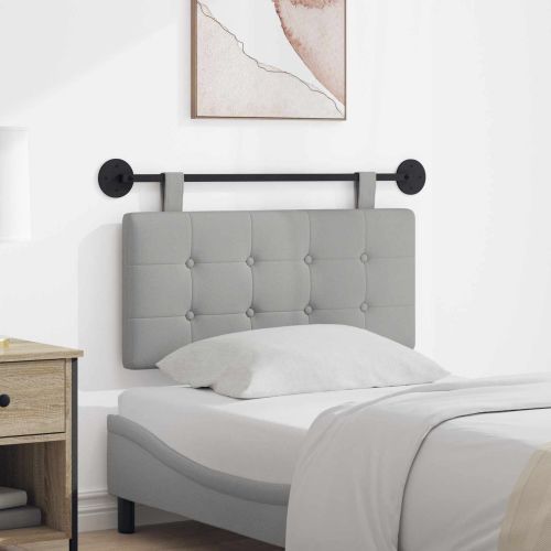 Висяща табла Облачно сиво 100 x 55 x 5 см текстил