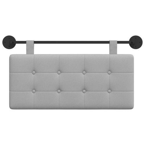 Висяща табла Облачно сиво 100 x 55 x 5 см текстил