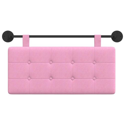 Висяща табла Монтиране на стена Розово 100 x 55 x 5 см текстил